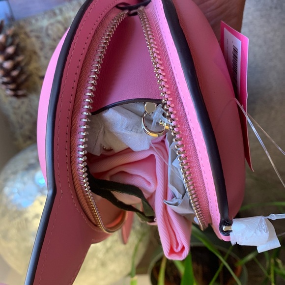 LIMITED ED🔥Authentic KATE SPADE Italian leather Cat zip top crossbody/Clutch - Picture 12 of 13